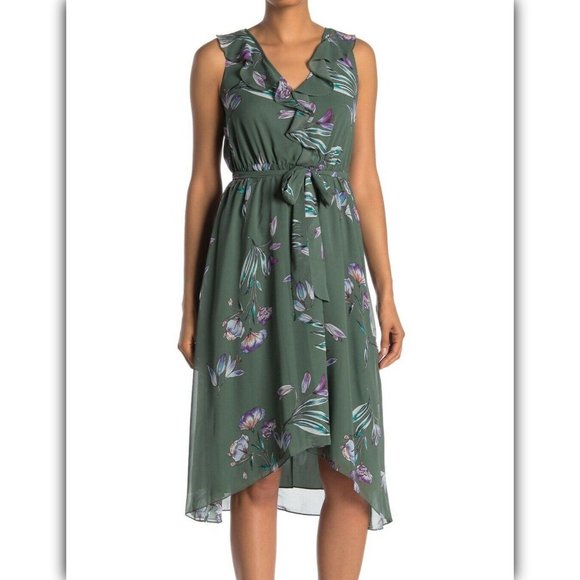 RACHEL Rachel Roy Dresses & Skirts - RACHEL Rachel Roy Odele Ruffle Dress very feminine.  Beautiful flowing fabric.